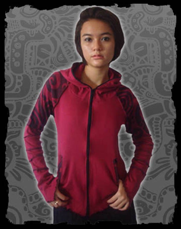 Avatar Jacket Girl - Maori big Tribal print Nr.106